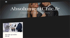 Desktop Screenshot of absolumentchic.fr